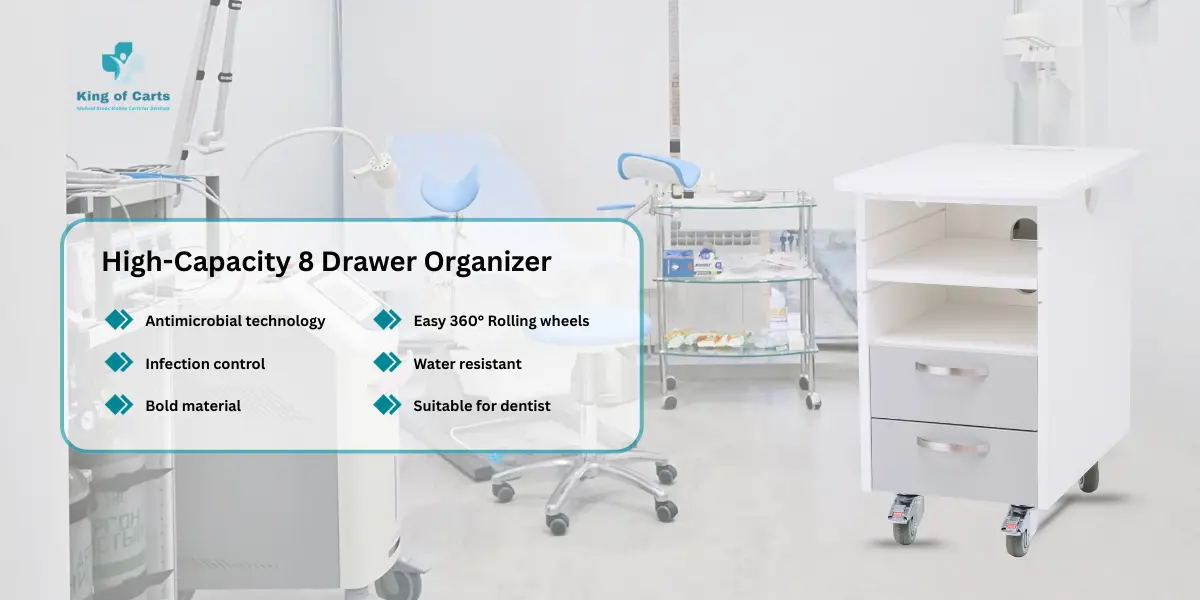 2-Drawer-&-3-Shelf-Mobile-Storage-Cart