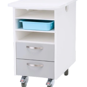 2 Drawer & 3 Shelf Mobile Storage Cart