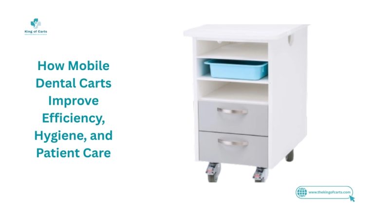 How Mobile Dental Carts Improve Efficiency, Hygiene, and Patient Care