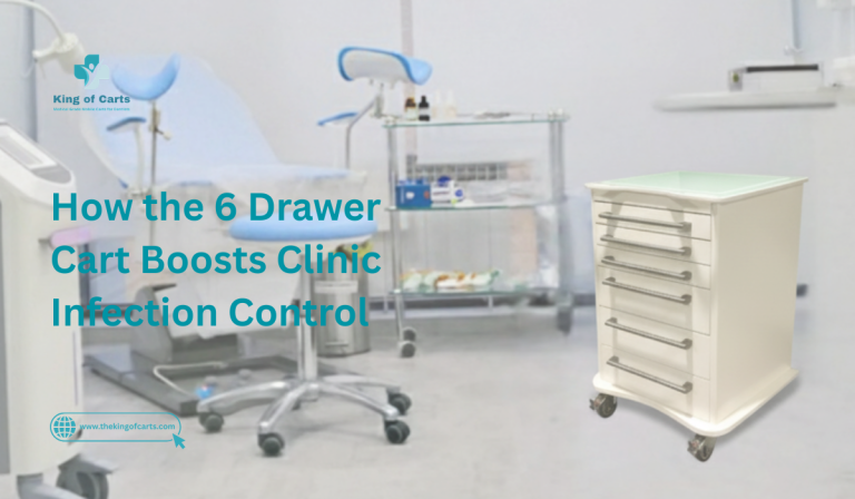 How the 6 Drawer Cart Boosts Clinic Infection Control